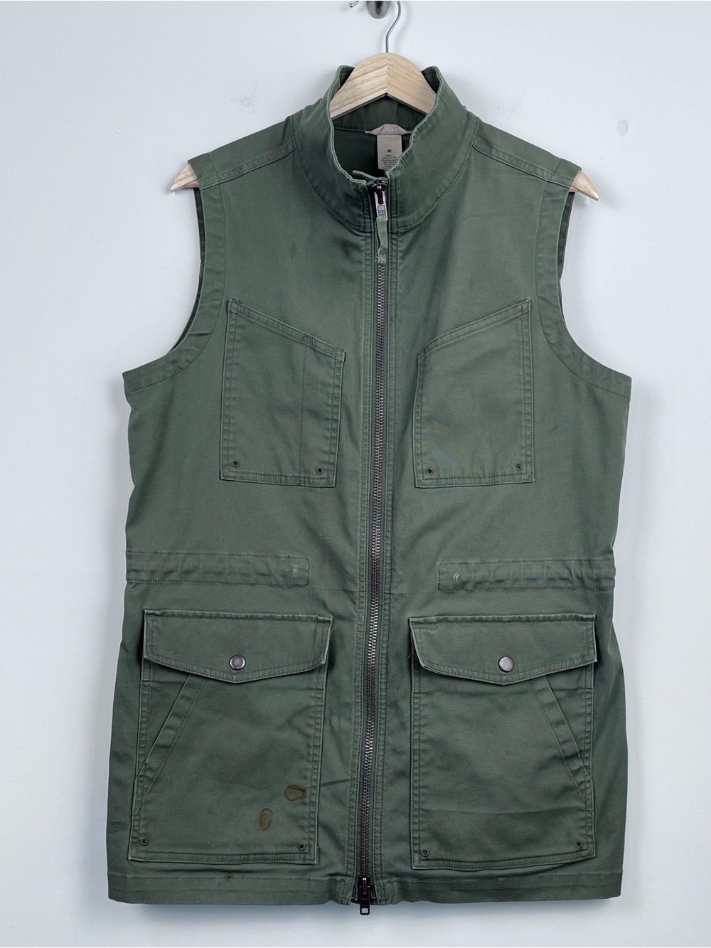 Duluth Trading Women's Green Utility Gardening Vest Size M; Outdoor, Safari